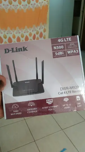 New D-Link DWR-M920 4G N300 LTE Router