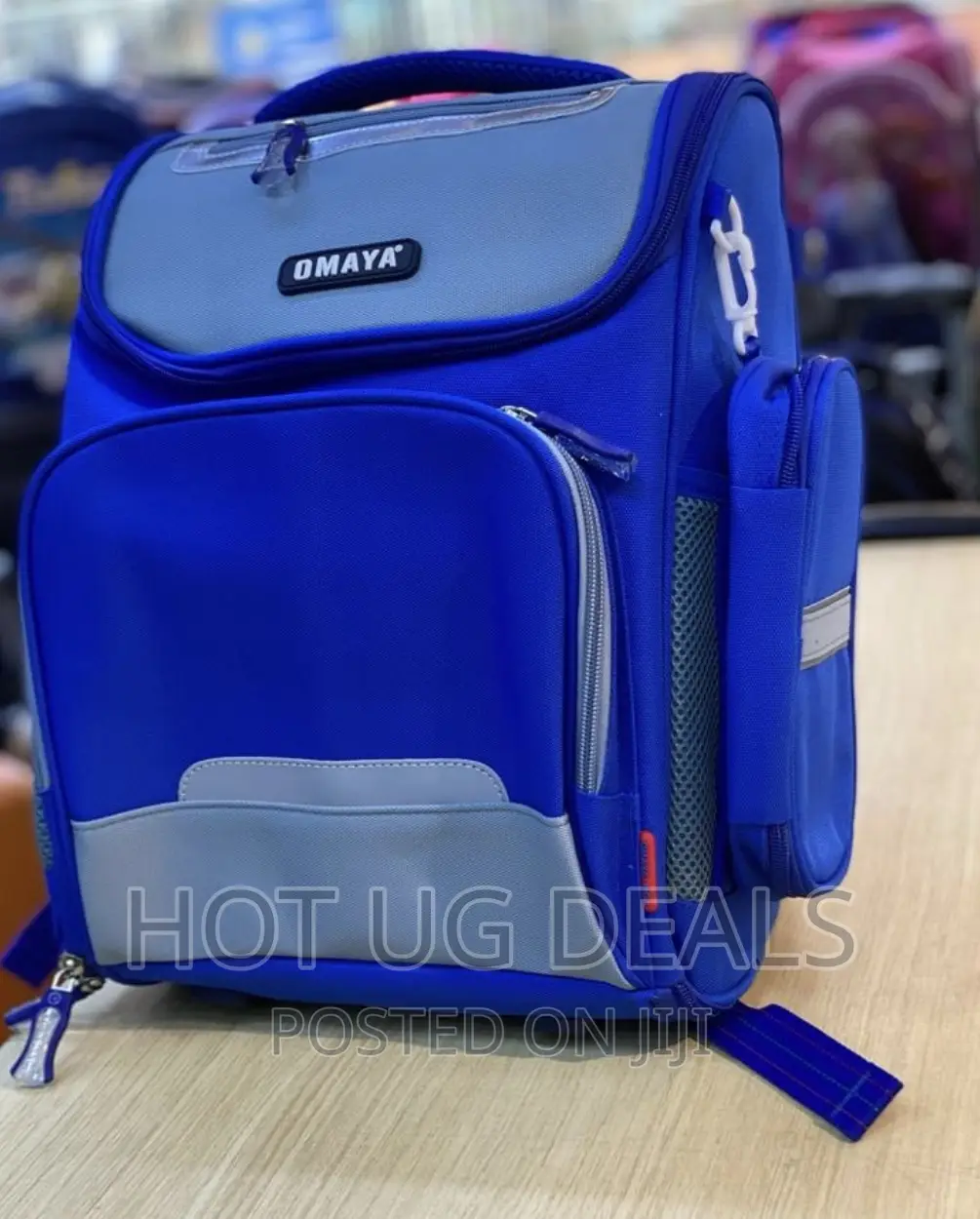 School Backpack - Blue