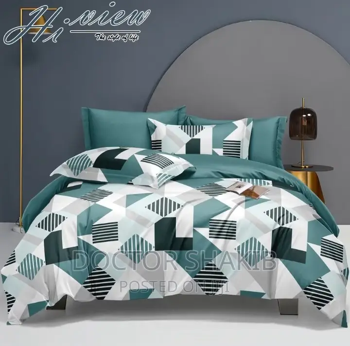 Durable 5 by 6 Duvets With 1 Bedsheet 2 Pillow Cases