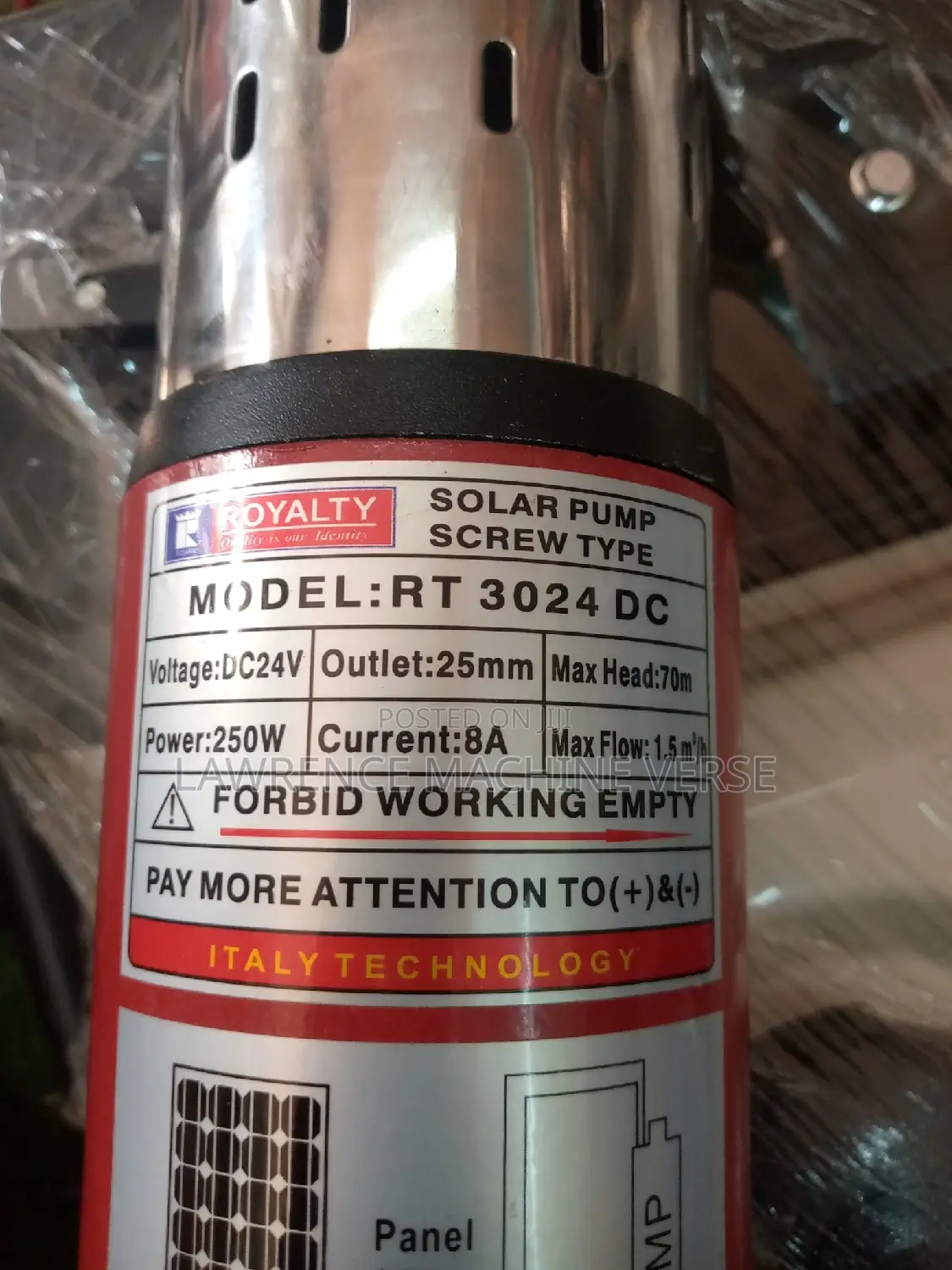 Solar Water Pump 70 M