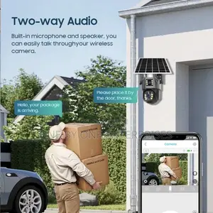 V380 Pro Wifi Solar CCTV Wireless Camera 8mp