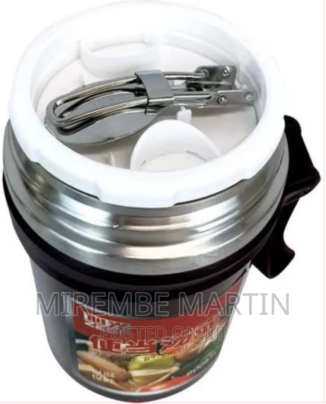 0.6L Steel Food Flask Lunch Box Storage Container-