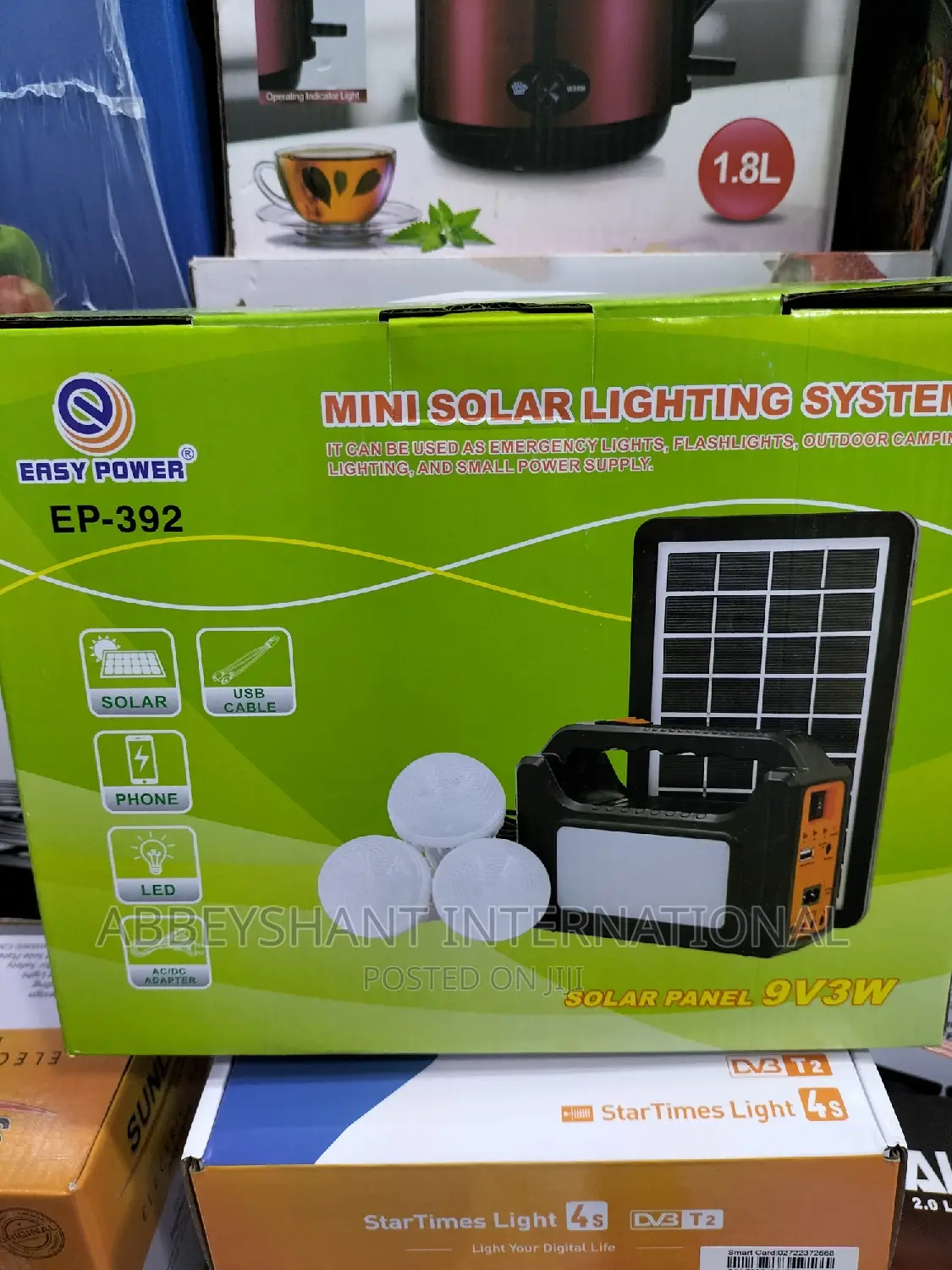 Mini Solar Lights Lightening Kit Solar Light