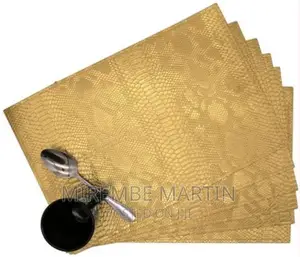 6pcs of Leather Table Mats