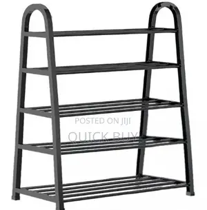 5 Tier U Shaped Shoe Rack