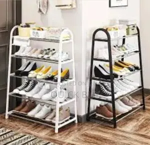 5 Tier U Shaped Shoe Rack