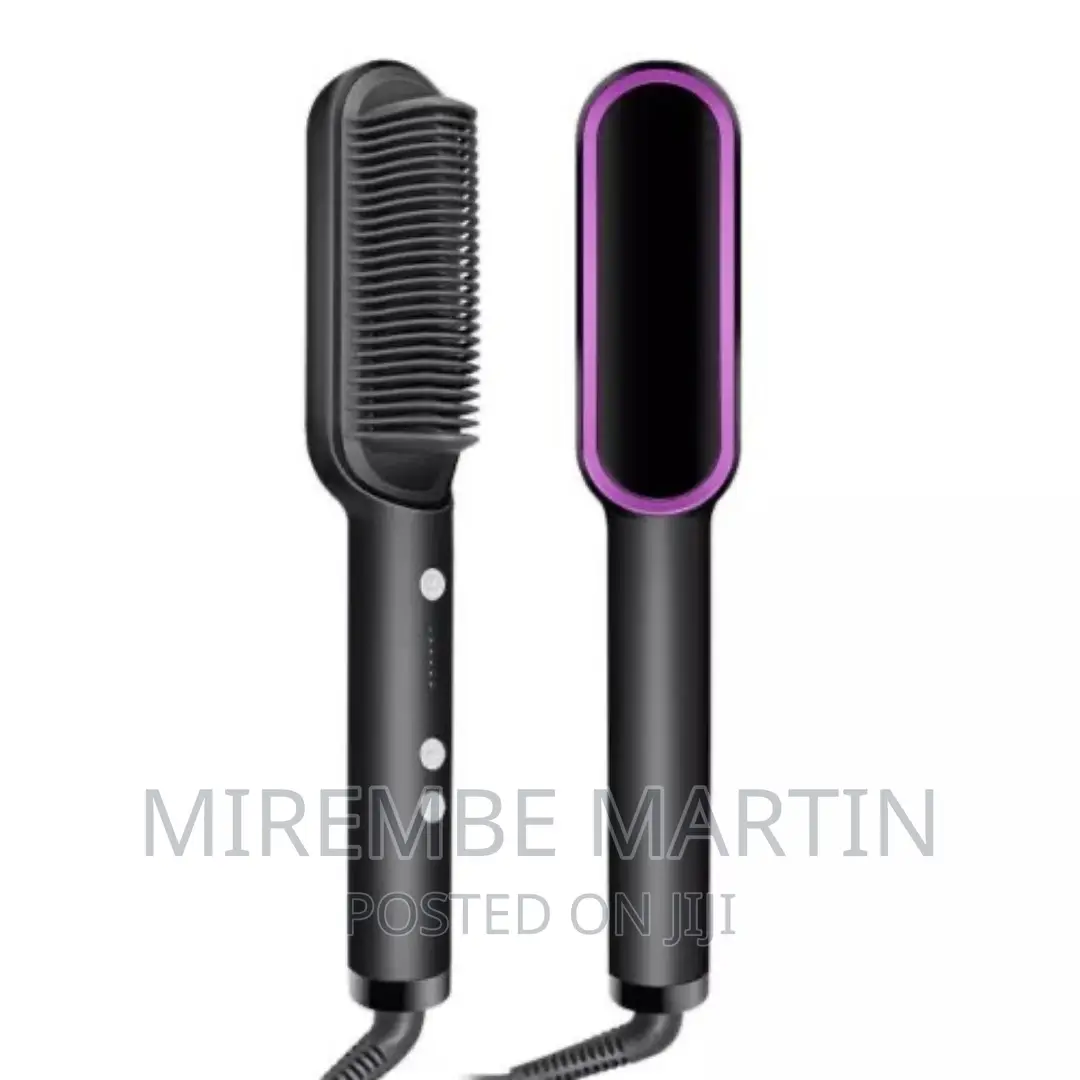 2 In 1 Electric Hair Straightener, Comb,Cutler