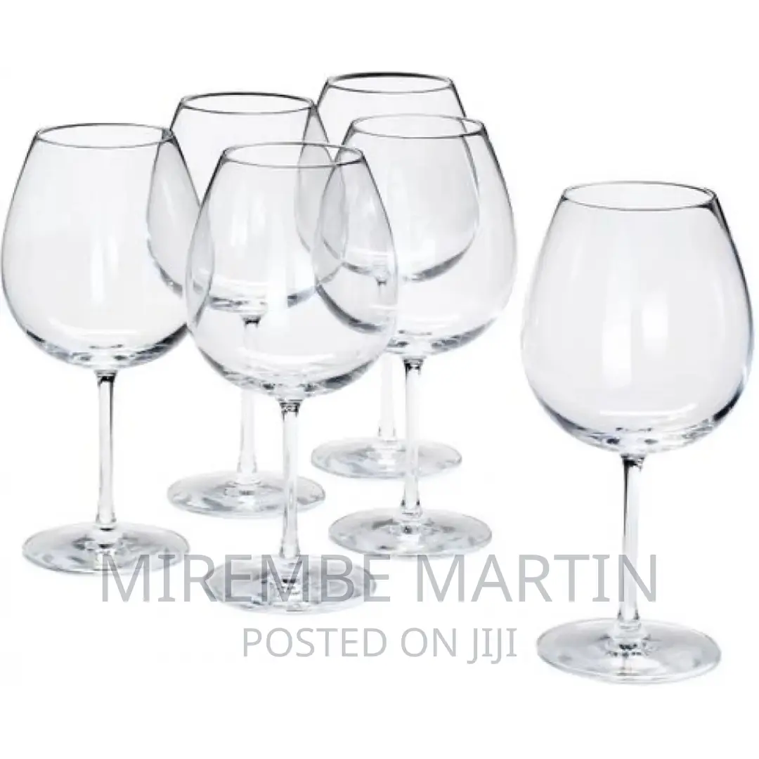 6 Pieces of Big Wine Glasses