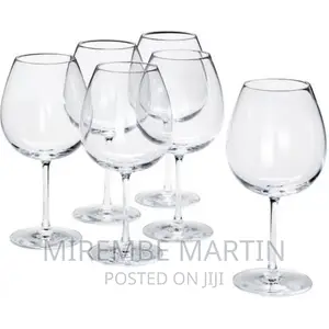 6 Pieces of Big Wine Glasses