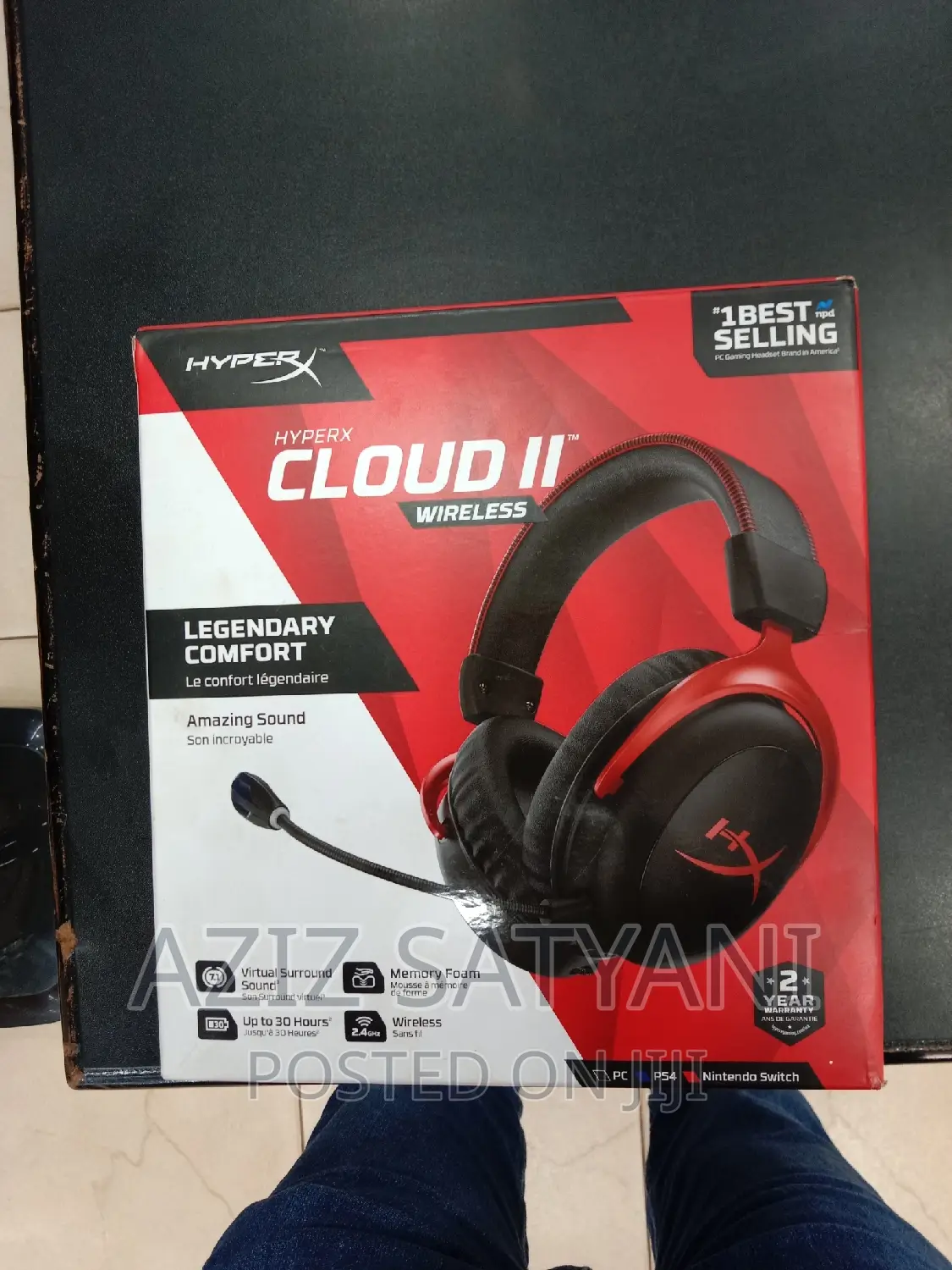Hyperx Cloud Core Wireless Gaming Headset With Microphone