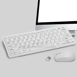 Wireless Mini Keyboard Ultra Laptops - White