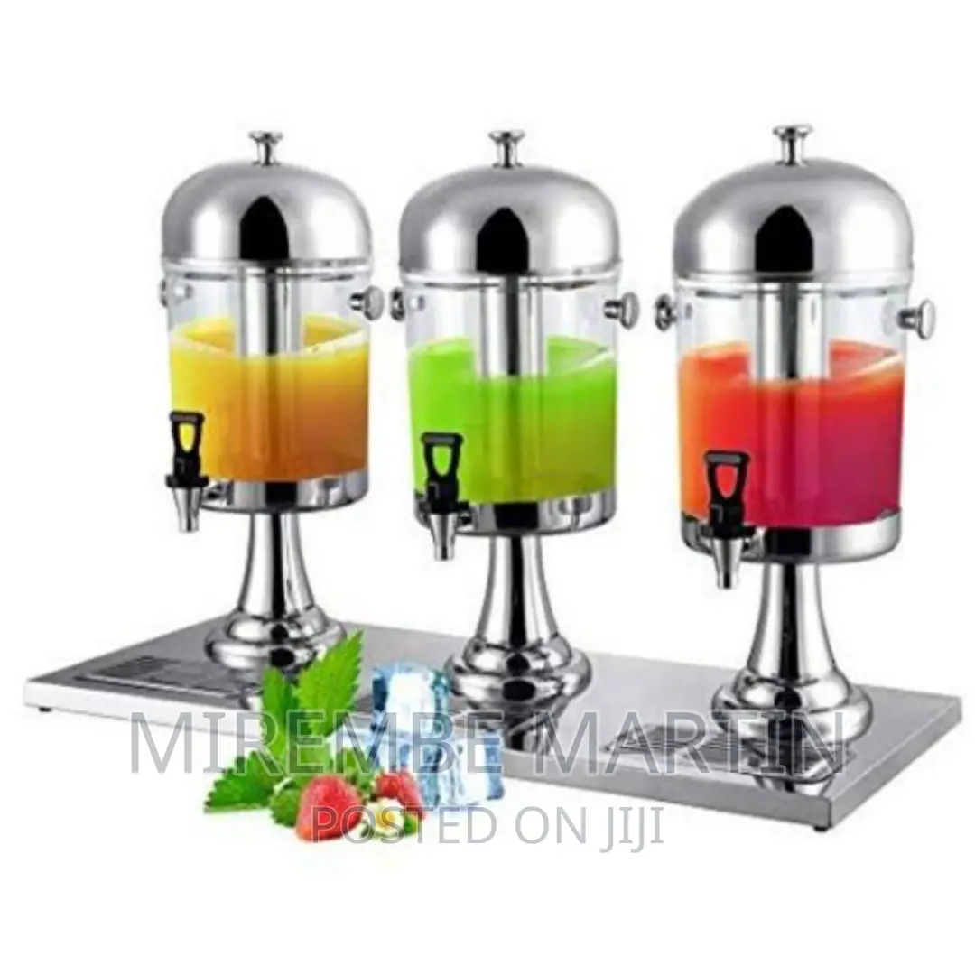 24 Litre, Triple Tank Water Jug, Juice Dispenser Can-
