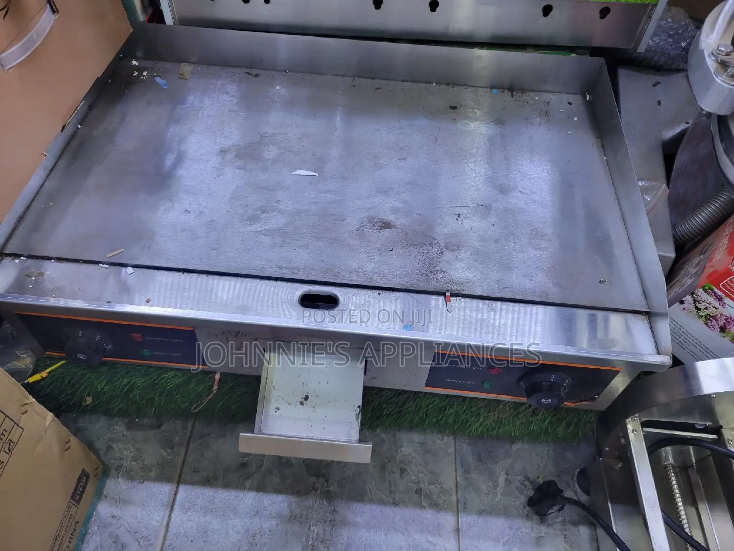 Grid Commercial Electric Chapati Maker Double