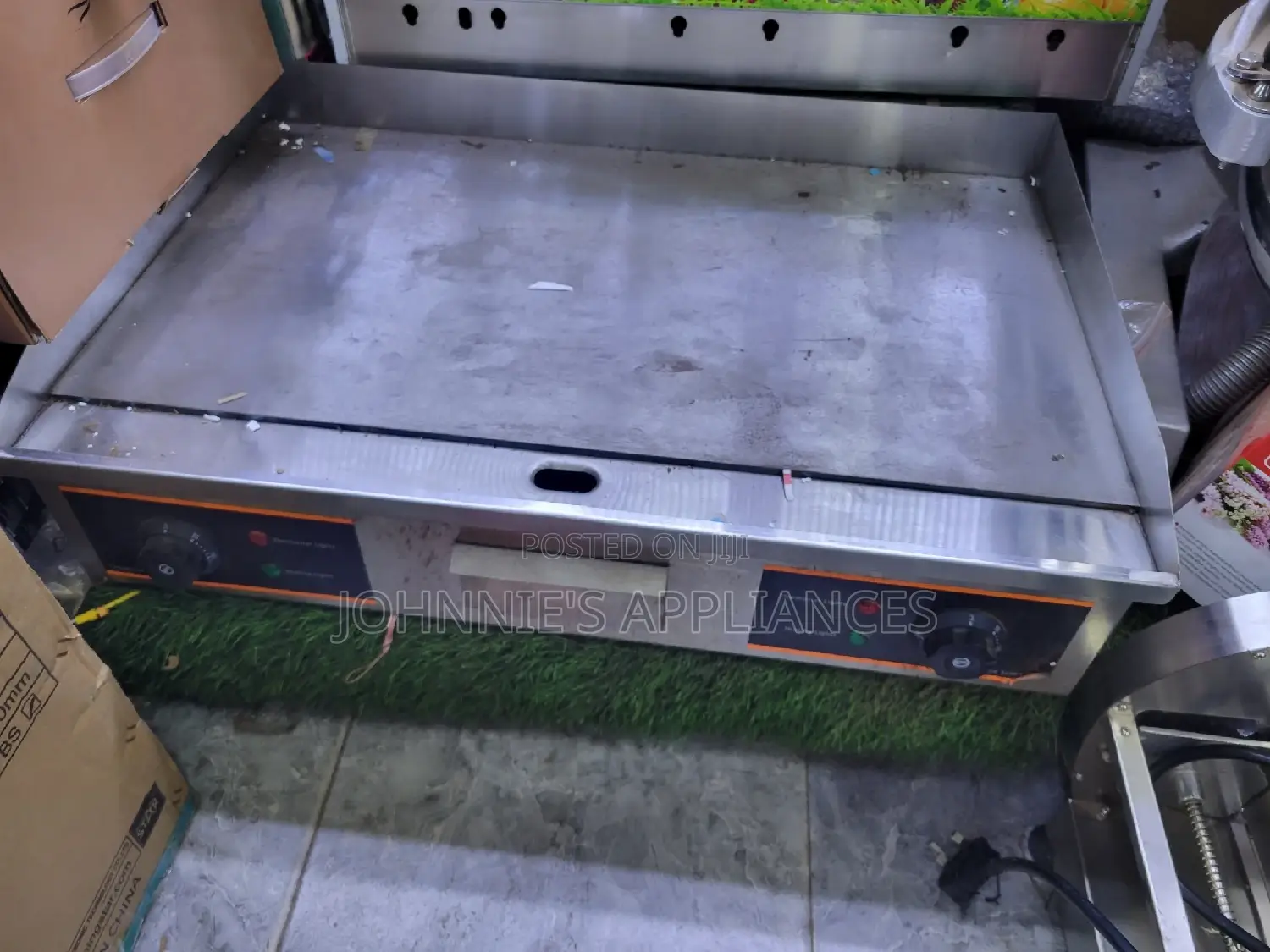 Grid Commercial Electric Chapati Maker Double
