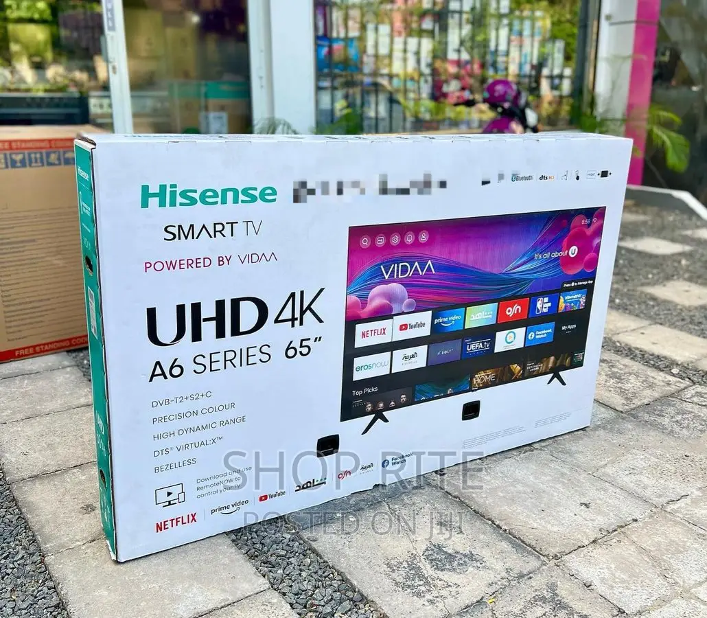 Original Hisense 65inches Smart Uhd TVS