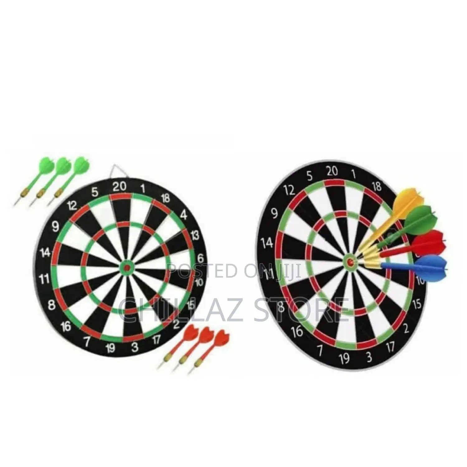 Standard Dart Board Game.