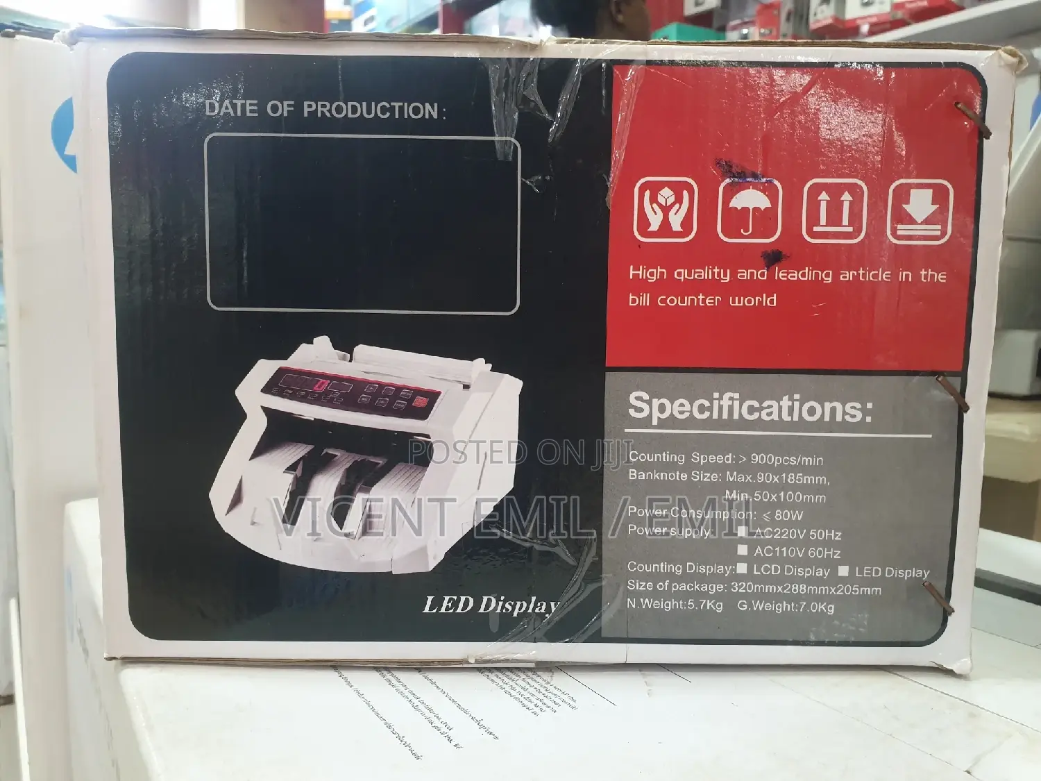 Bill Counter Money Counting Machine 2