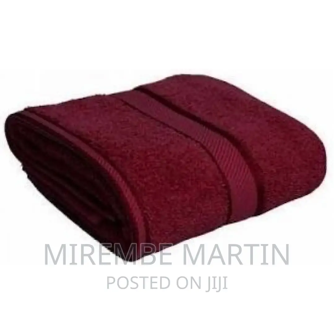 Burgundy Bath Towel