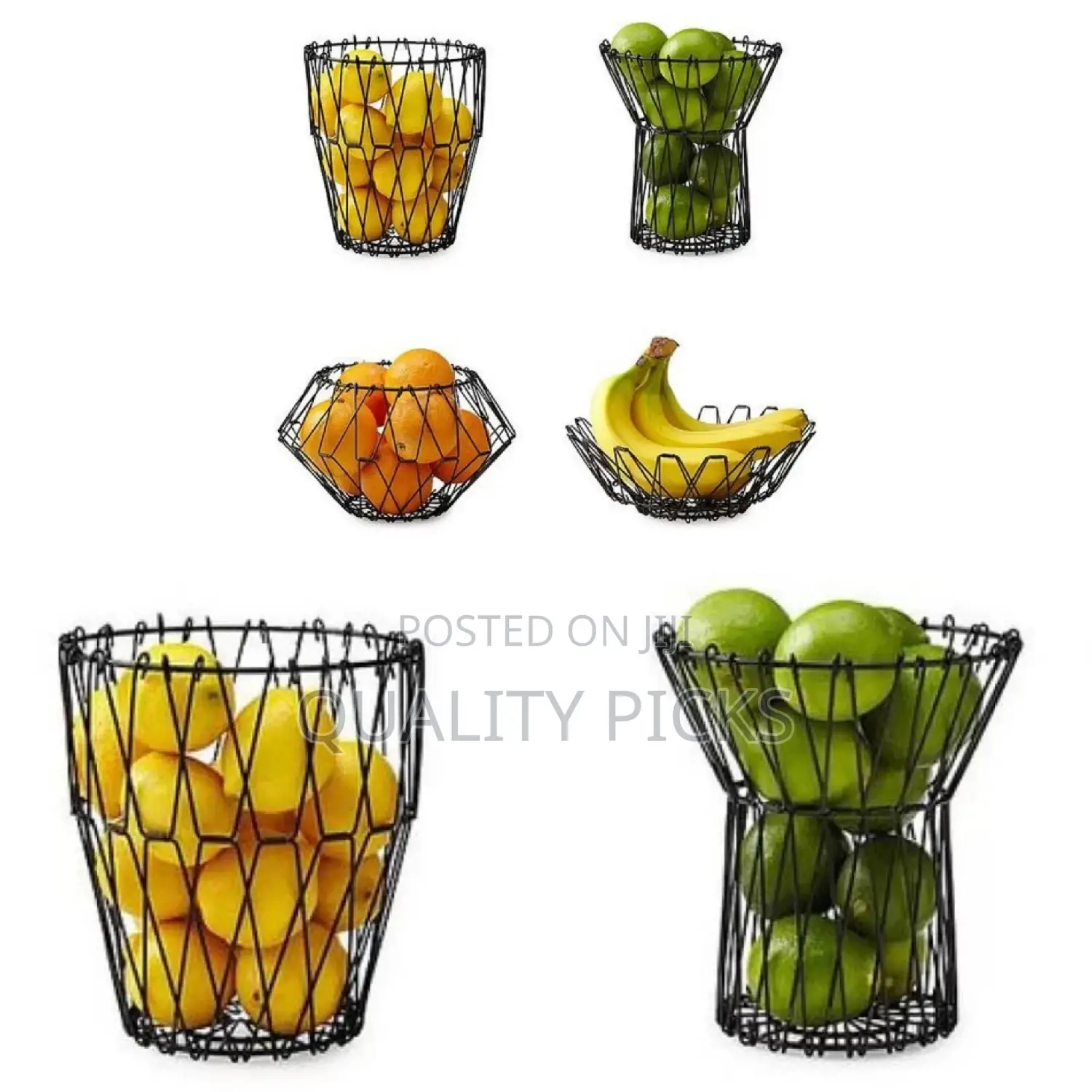 Stainless Wire Fruit Basket