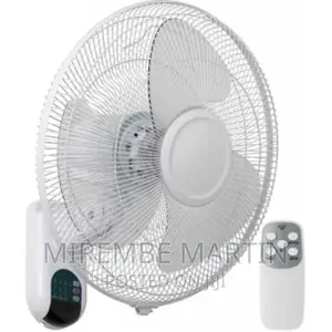 Lucid Wall Fan With Remote 16 Inches