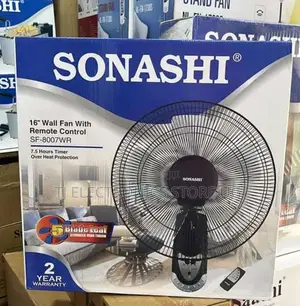 Sonashi Remote Wall Fan With Remote