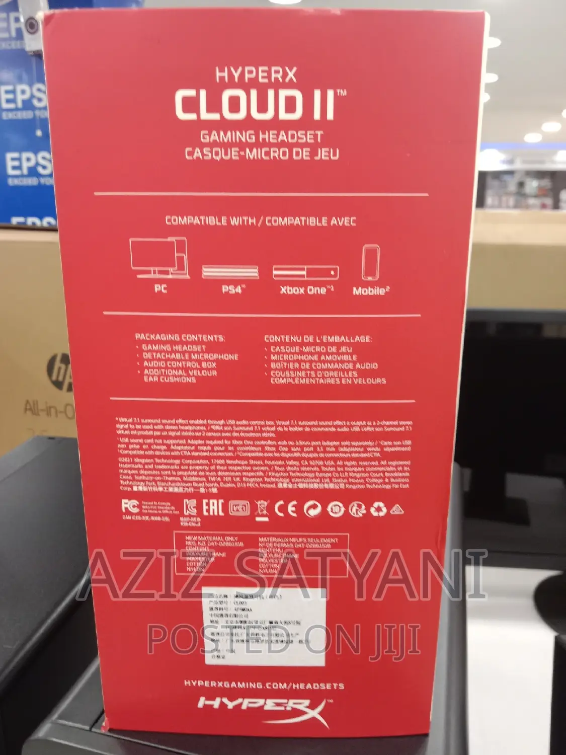 Hyperx Cloud II - Gaming Headset Father for All Gaming HDST