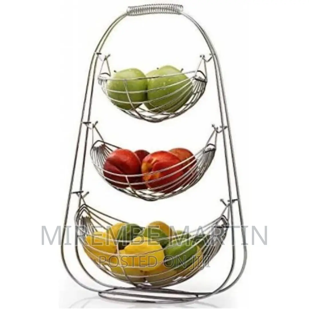 Bowls Vegetables Storage Display Stand Holder Rack-