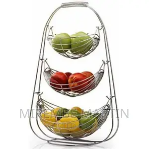 Bowls Vegetables Storage Display Stand Holder Rack-