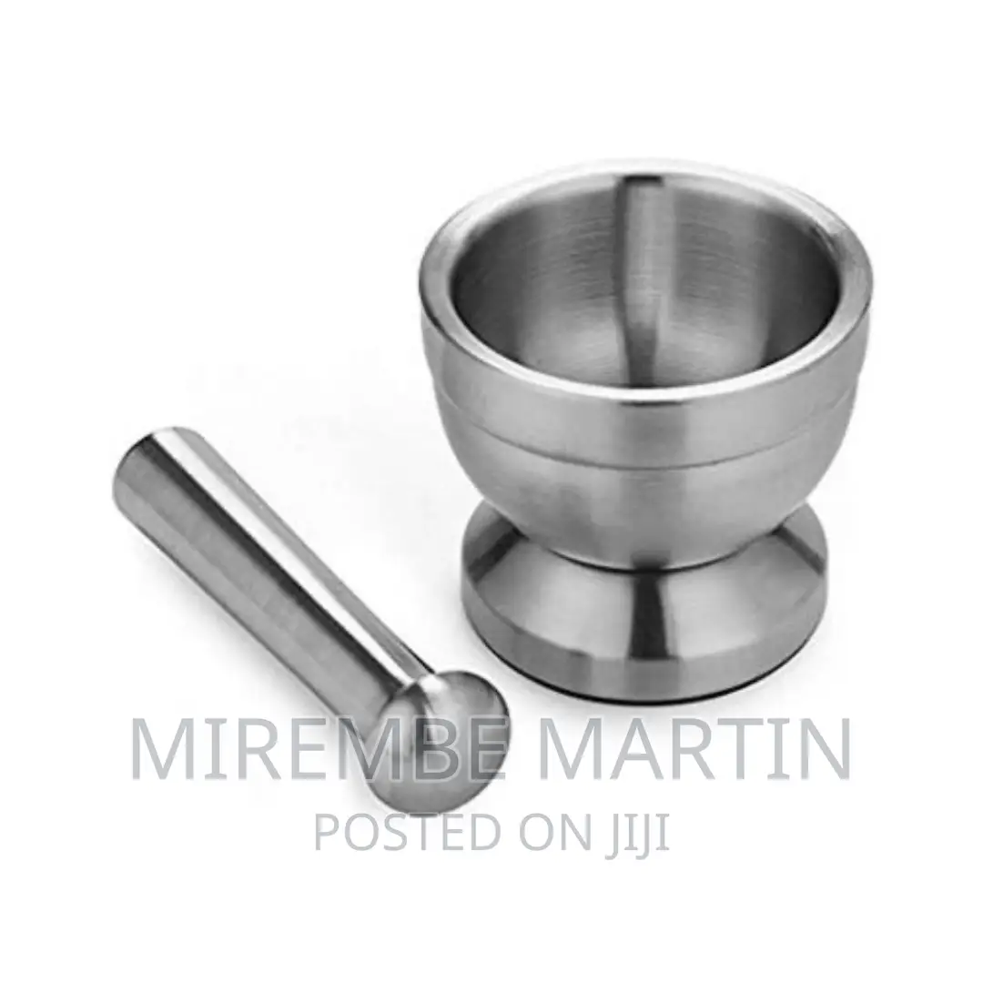 Stainless Steel Mortar and Pestle/Spice Grinder,