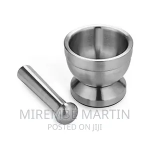Stainless Steel Mortar and Pestle/Spice Grinder,