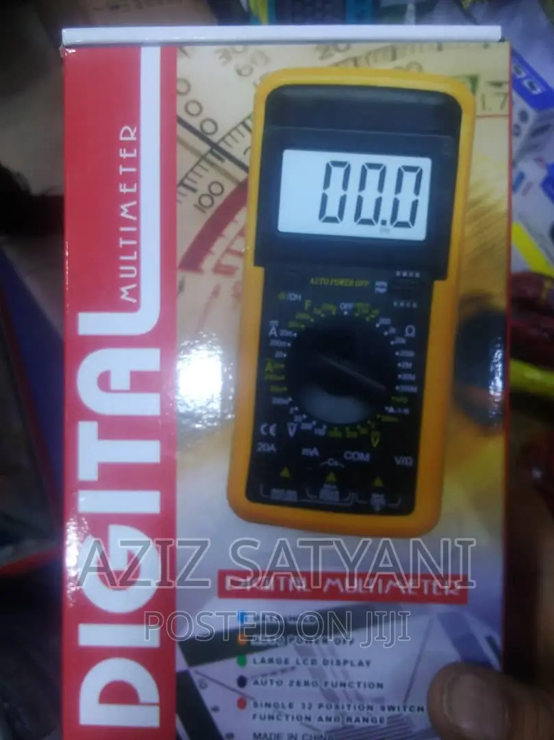 Digital Multi Meter Electrical, Voltage, Current, and Resis