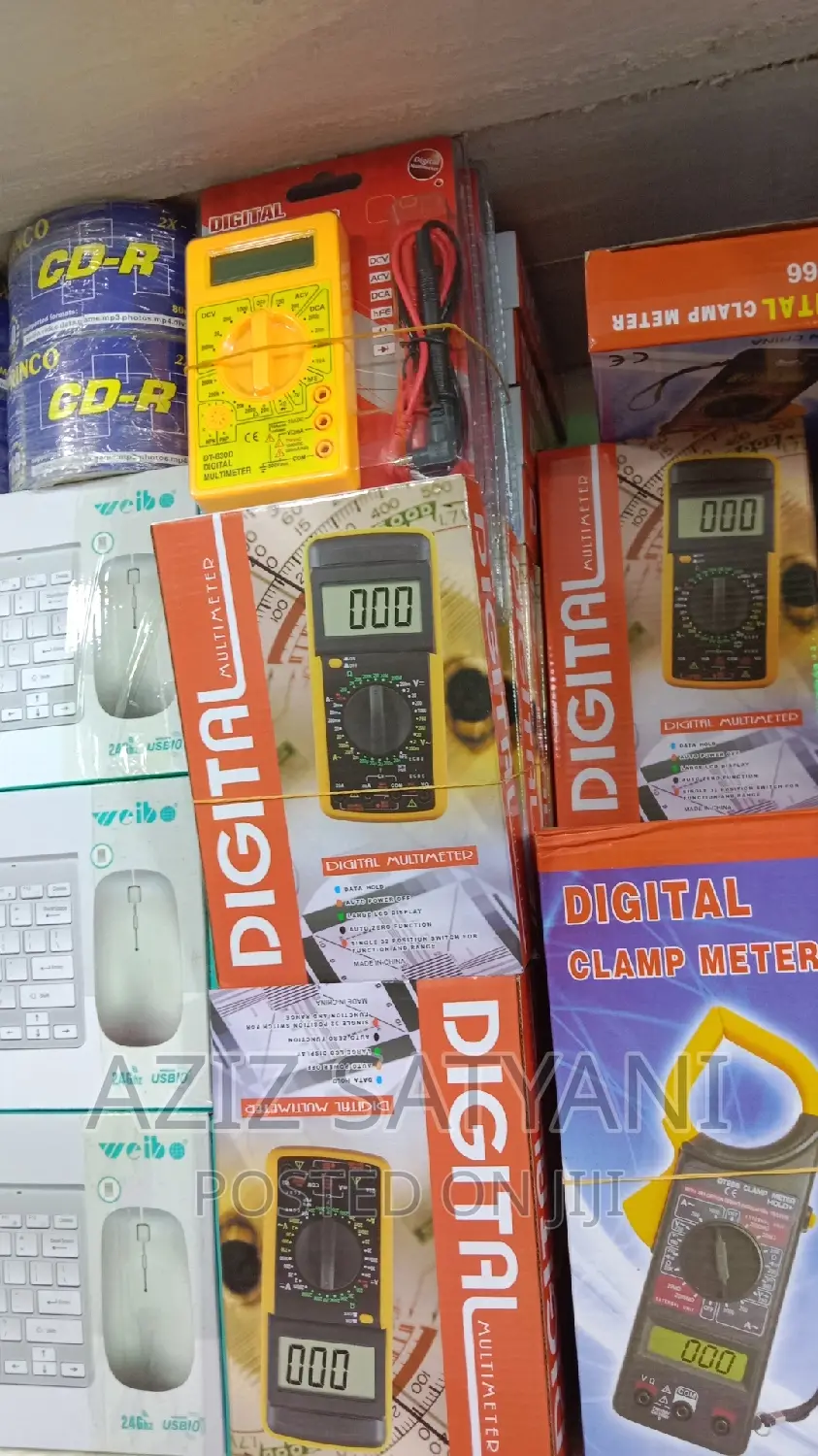 Digital Multi Meter Electrical, Voltage, Current, and Resis