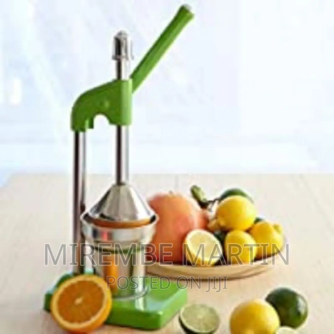 Stainless Steel Manual Lever Press Citrus Juicer-