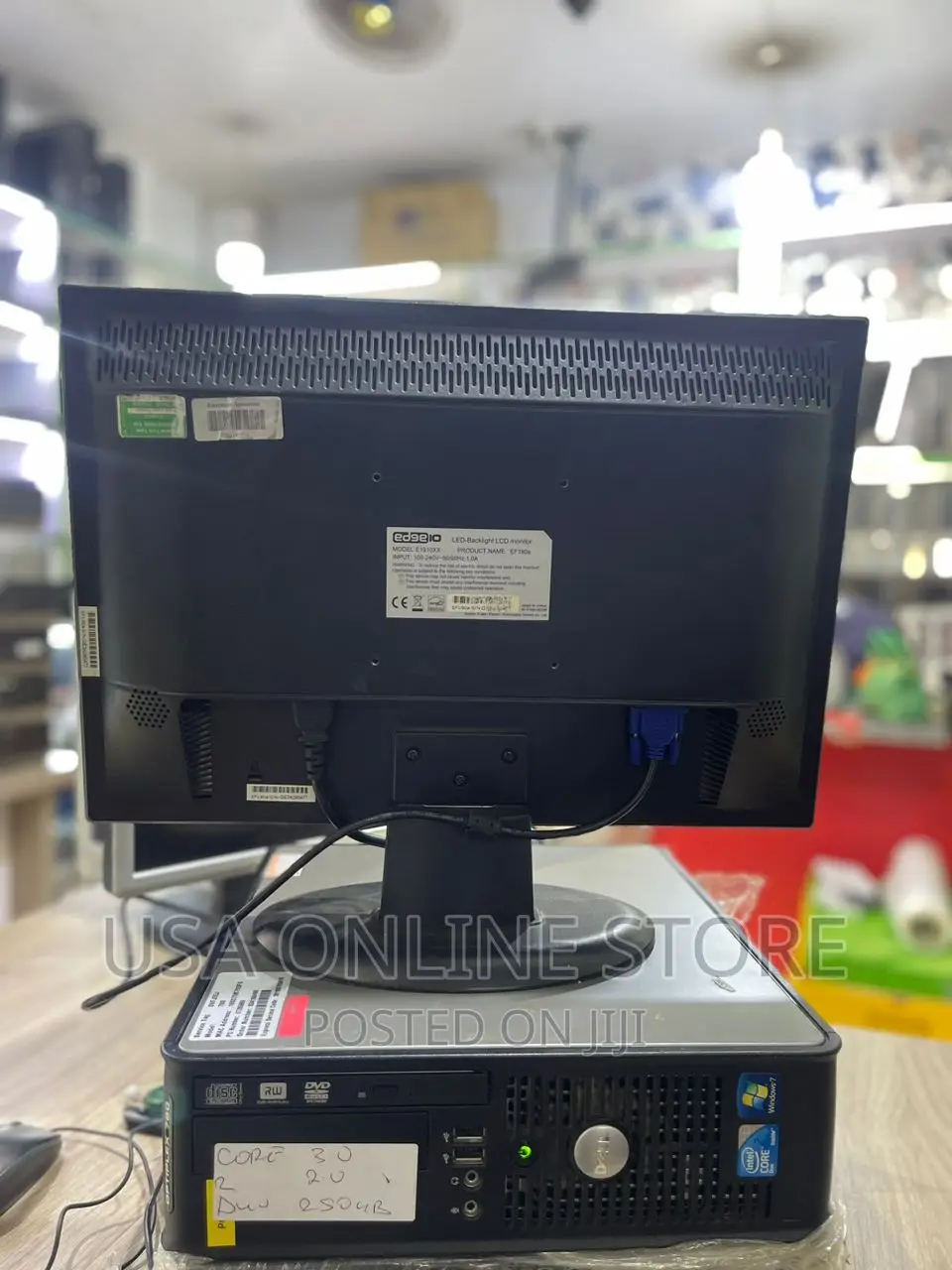 Desktop Computer Dell OptiPlex 790 2GB Intel Core 2 Duo HDD 250GB