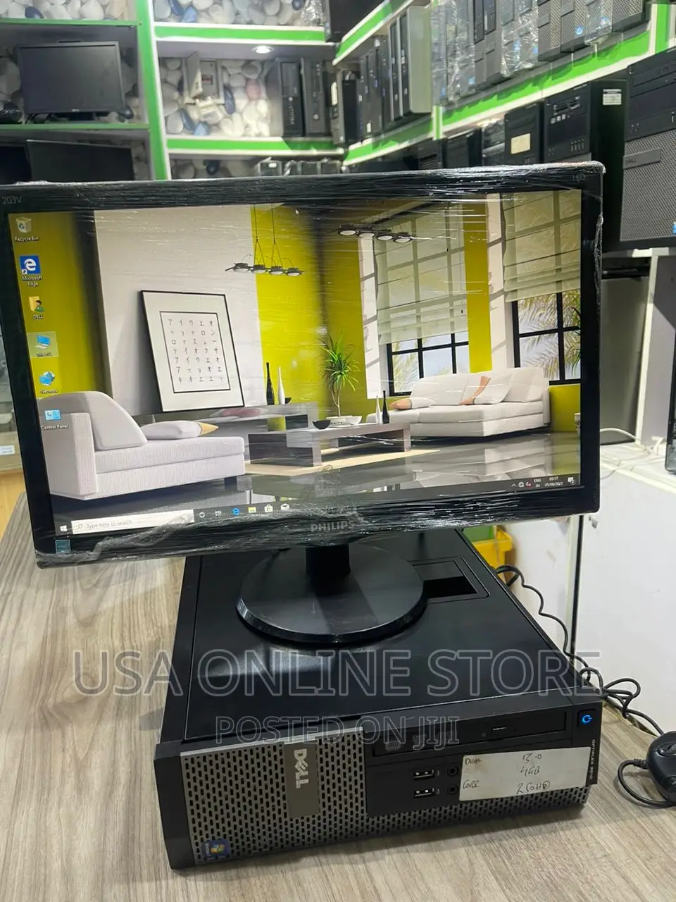 Desktop Computer Dell OptiPlex 7010 4GB Intel Core I3 HDD 500GB