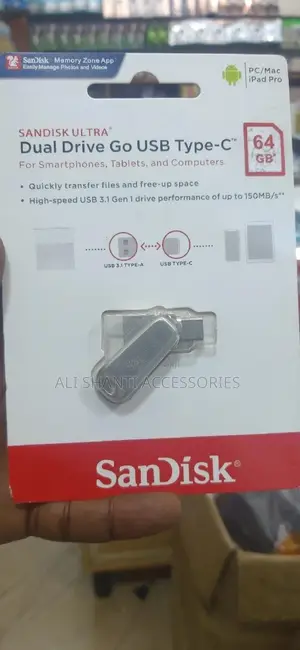 Duo Drive USB to Type-C Flash Disk 64gb, USB to C Flash Disk