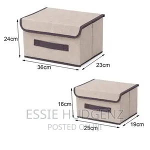 2pc Multipurpose Storage Boxes