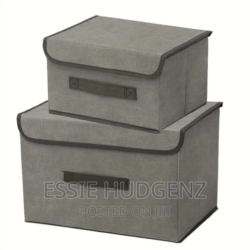 2pc Multipurpose Storage Boxes
