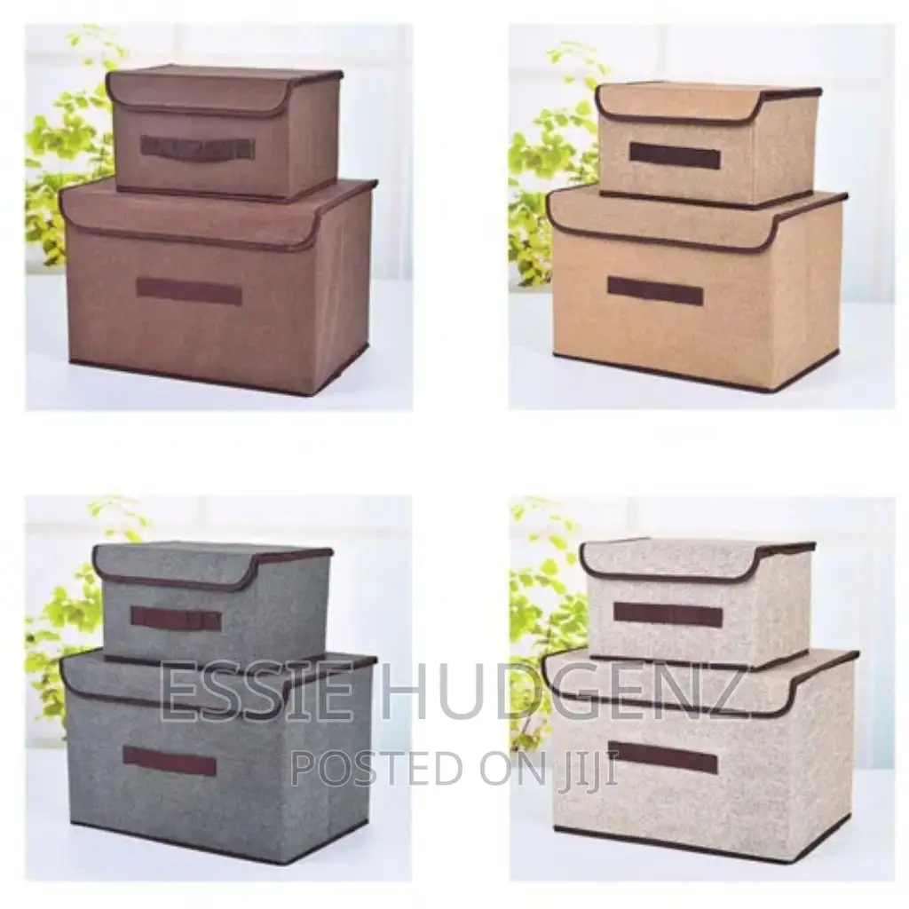 2pc Multipurpose Storage Boxes