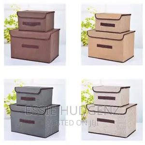 2pc Multipurpose Storage Boxes