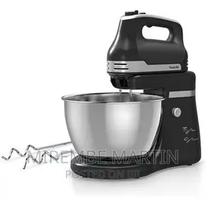 Saachi 5 Speed Hand Mixer With Stand Mixer