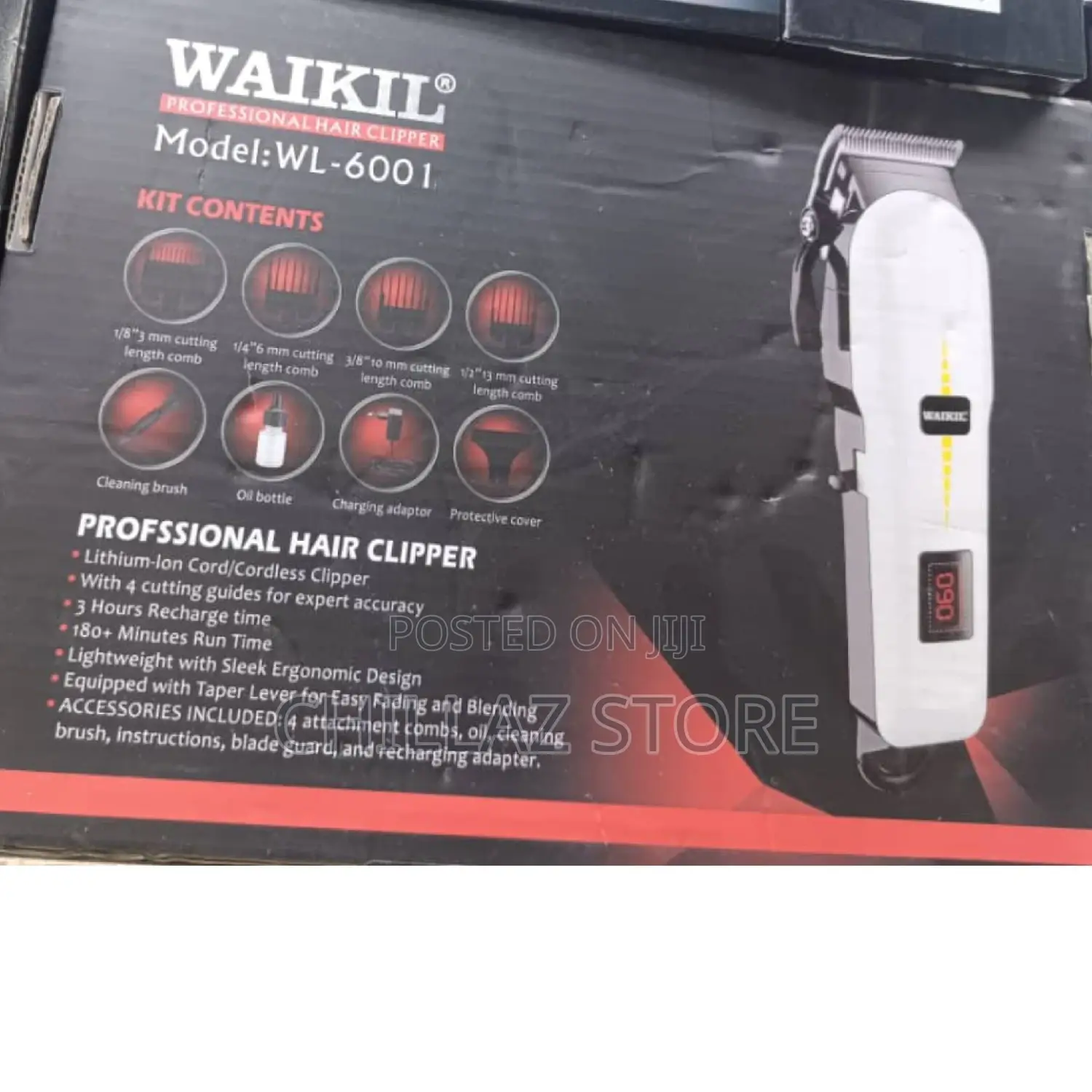 WAIKIL Professional Hair Clipper.