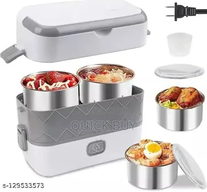 Stainless Steel Electric Lunch Box (2layers)