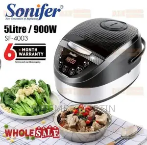 Sonifer 5 Litre Smart Steam Multifunction Rice Cooker-
