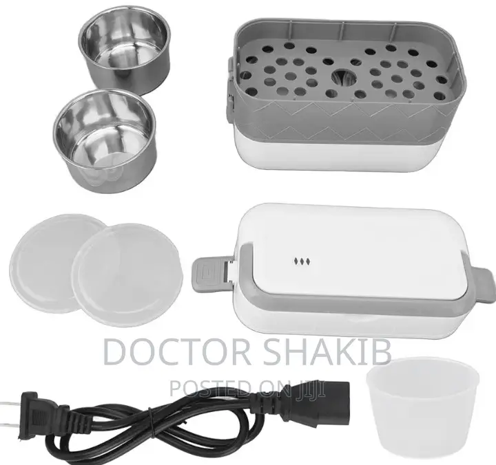 307 Stainless Steel Electric Lunch Box (2layers)