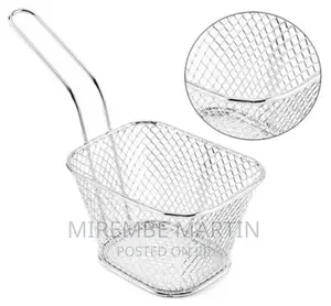 Square Mesh Frying Basket French Fry Chips Net Strainer