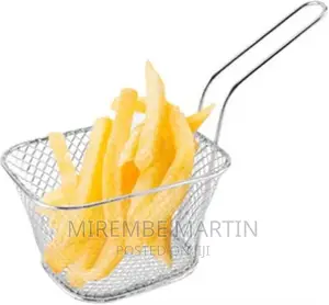 Square Mesh Frying Basket French Fry Chips Net Strainer