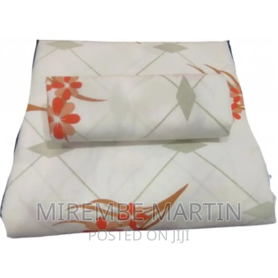 Double Cotton Bedsheets With 2 Pillowcases