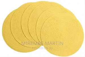 6picsround Decorative Placemats Table Mats