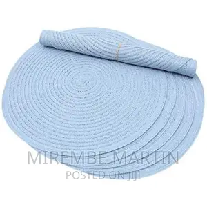 6 Round Decorative Placemats Table Mats